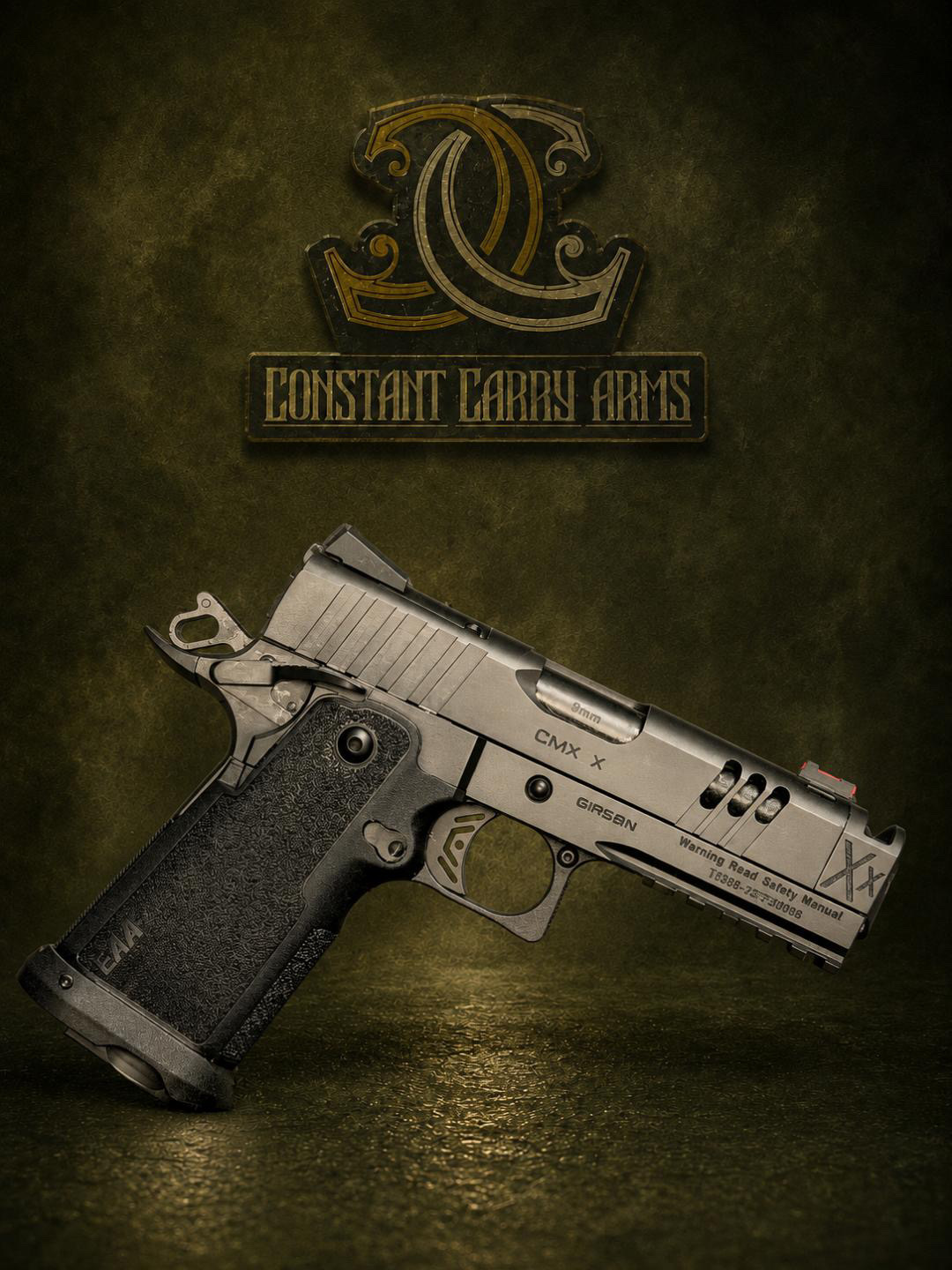 EAA Girsan CMX X 9mm 1911 style pistol